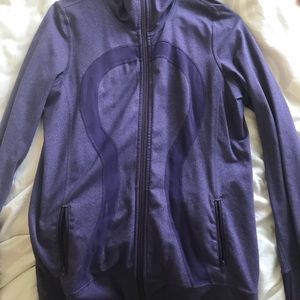 Lululemon Stride ZIP Jacket, Purple, Size 8